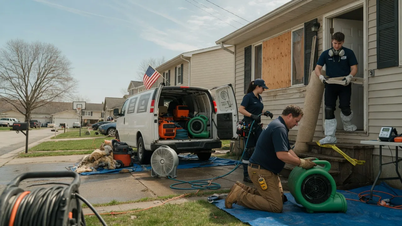 Water Damage Restoration in Pembine, WI near me